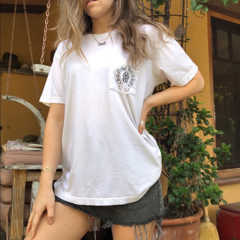 White Chrome Hearts T-shirt